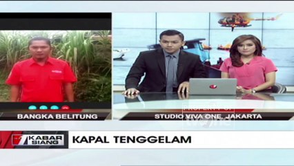 Pencarian dan Evakuasi Korban Kapal Tenggelam di Perairan Bangka