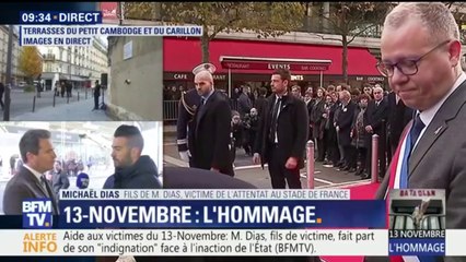 "On est complètement laissé-pour-compte", dit le fils de la victime de l’attentat au Stade de France