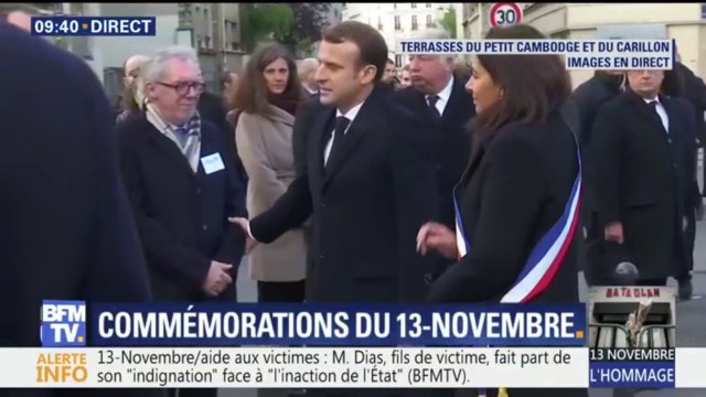 13-Novembre: une minute de silence observée devant les terrasses du Petit Cambodge et du Carillon