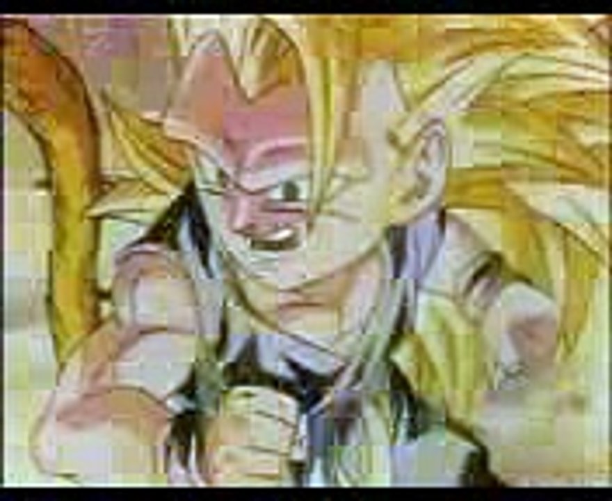 Dragon Ball GT-Goku si ritrasforma in Super Saiyan 3 contro Baby-Vegeta ITA
