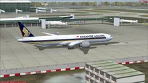 Flight Simulator X | Londres (EGLL) - Singapour (WŞ) en PMDG B777-300ER Singapore Airlines! FSX