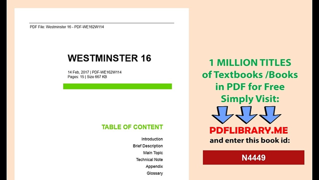 Westminster 16