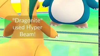 Pokémon GO Gym Battles Level 7 Gym Dragonite Lapras Snorlax & more