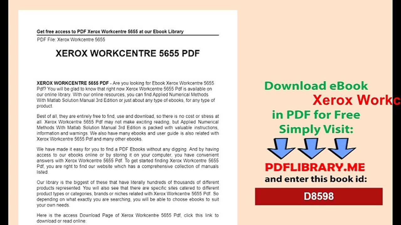 Xerox Workcentre 5655