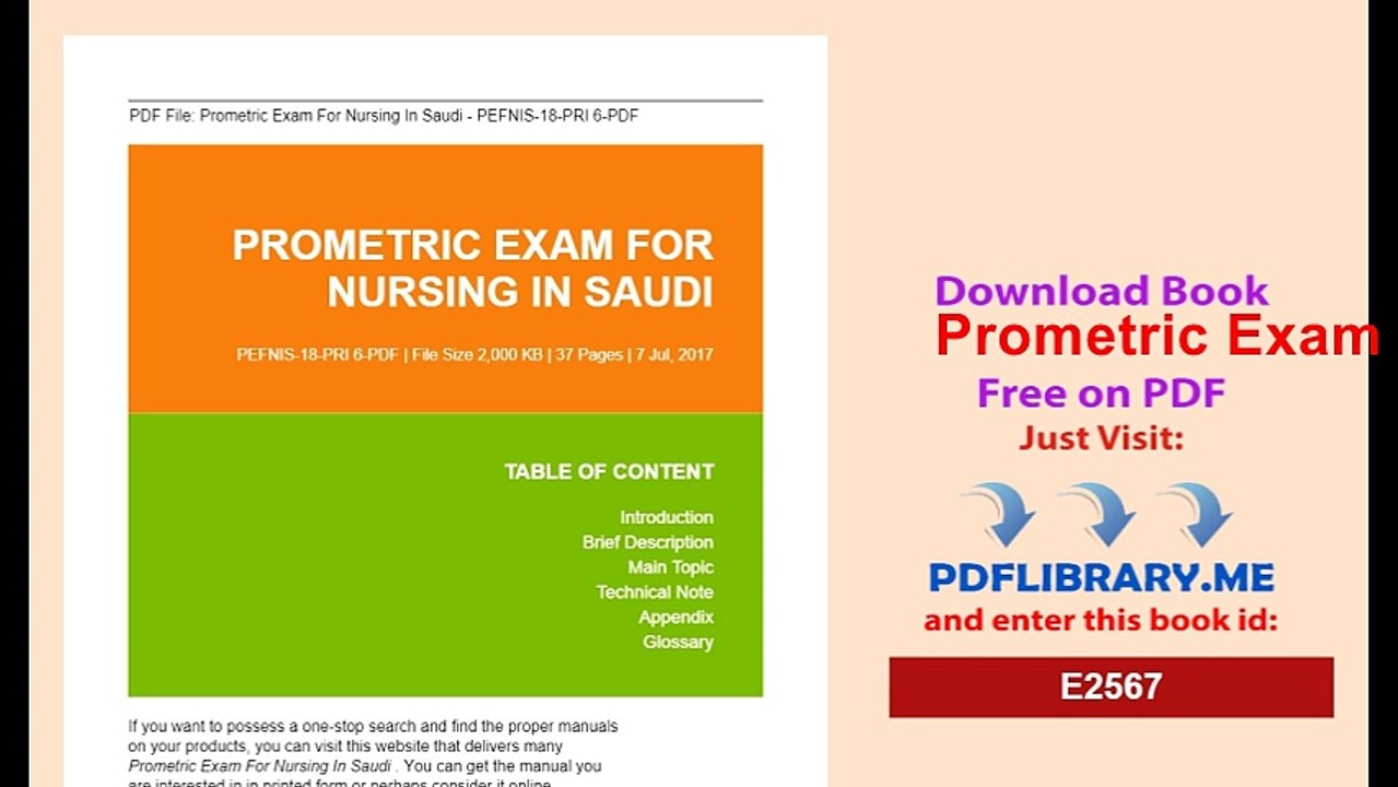 Prometric Exam For Nursing In Saudi