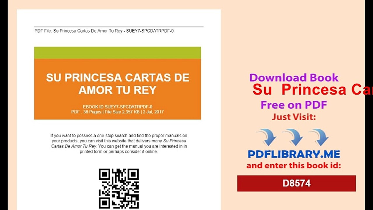 Su  Princesa Cartas De Amor Tu Rey