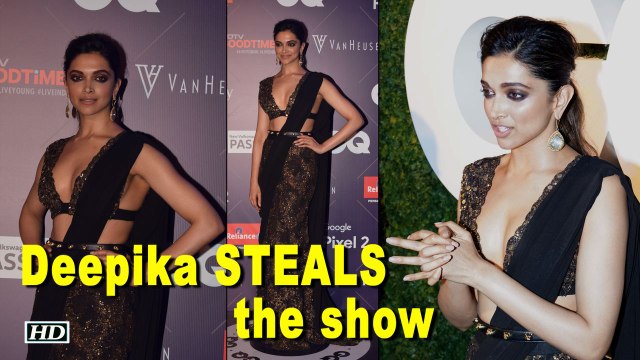 Deepika STEALS the show at GQ & Van Heusen Fashion Night