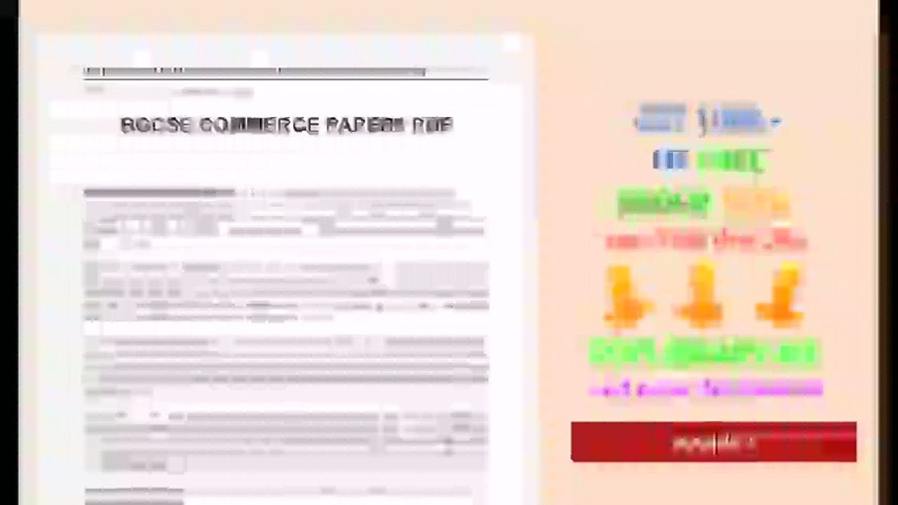 BGCSE Commerce Paper3