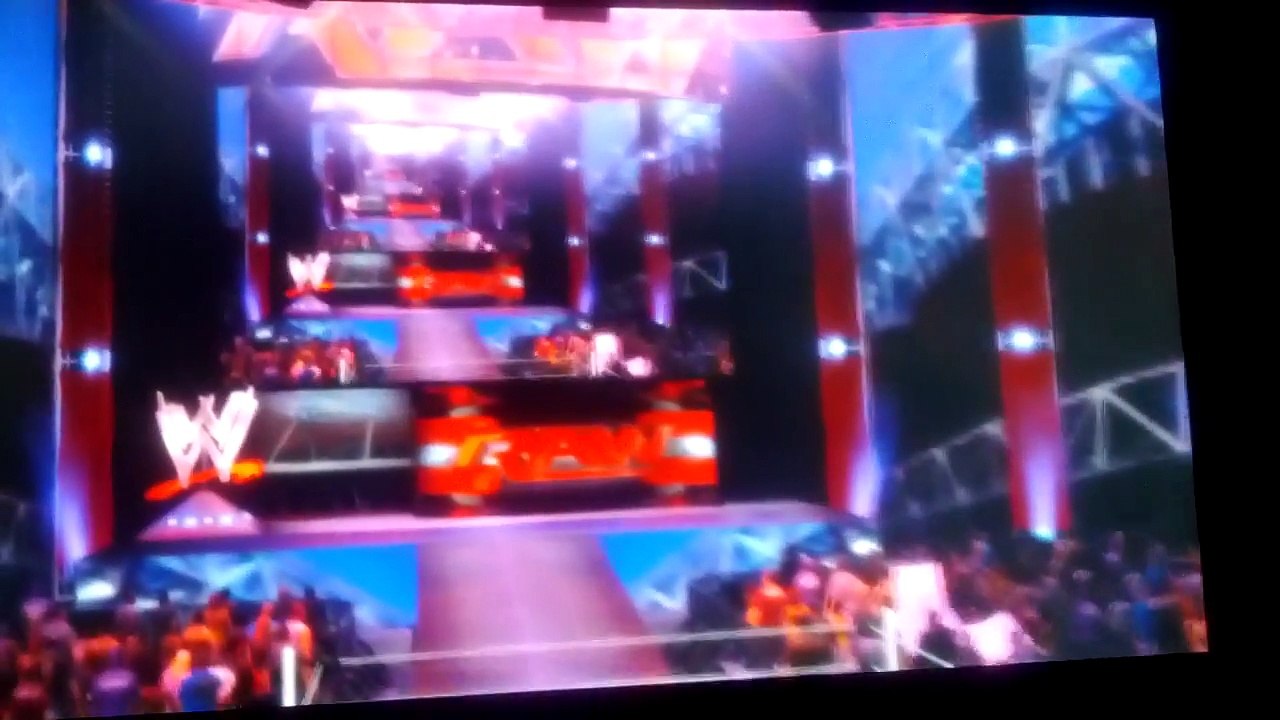 The Miz. Maryse's entrance