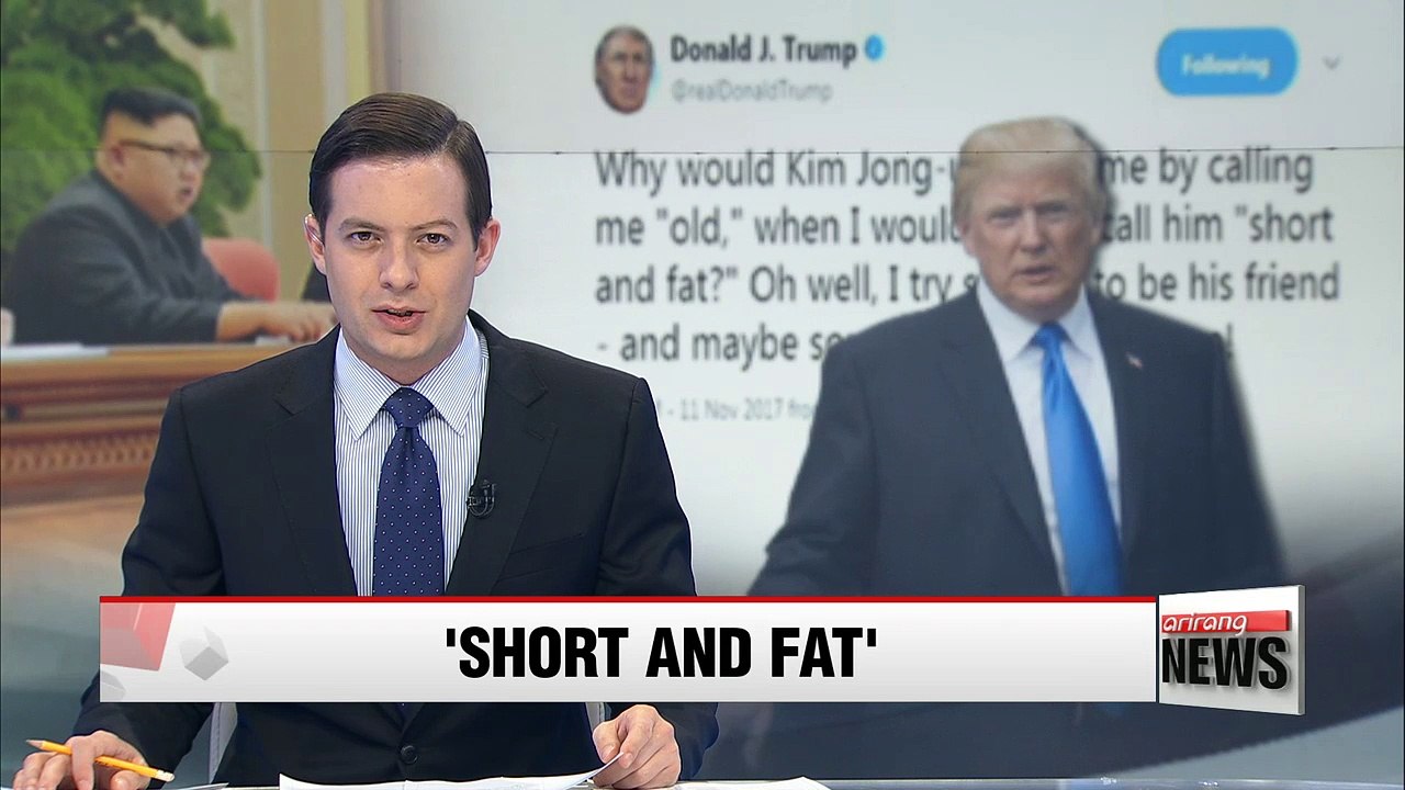 Trump calling Kim Jong-un 'short and fat' was response to Kim's insults: White House official