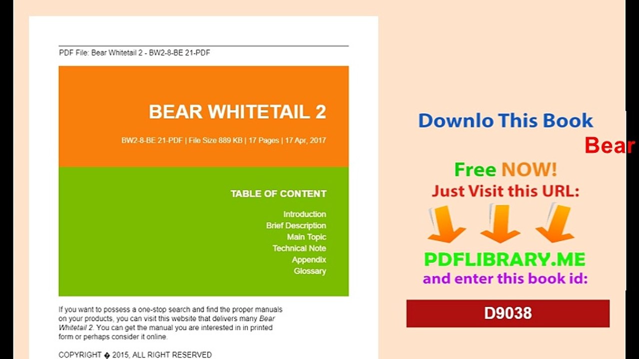 Bear Whitetail 2