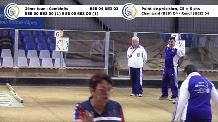Second tour, point de précision, Club Elite Féminin, J4, Bourg-en-Bresse contre Béziers, novembre 2017