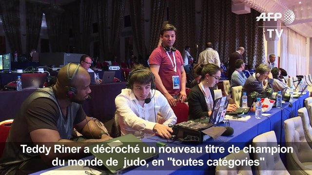 Judo : Teddy Riner champion du monde pour la 10ème fois