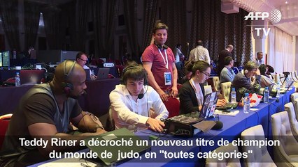 Judo : Teddy Riner champion du monde pour la 10ème fois