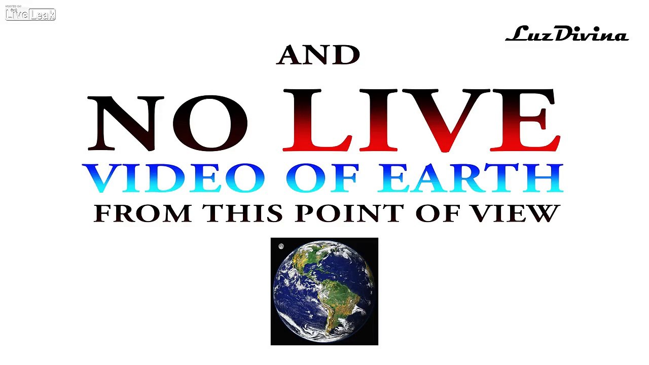 FLAT EARTH | The duotrigintanongentillion dollar question - Where's the live video feed of earth from DEEP space?