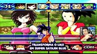 GINE A MÃE DO GOKU!!! Dragon Ball Z Budokai Tenkaichi 3 LATINO Very Hard