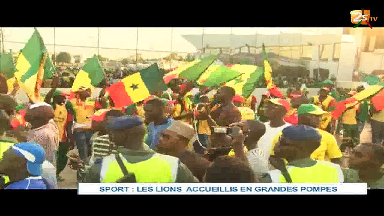 LES LIONS ACCUEILLIS EN GRANDES POMPES APRÈS LEUR VICTOIRE SUR L'AFRIQUE DU SUD