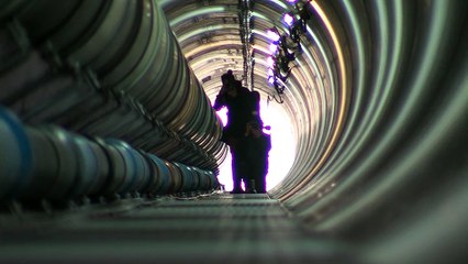 FOCUS/ visite du tunnel sous la Loire