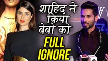 Shahid Kapoor TOTALLY AVOIDS Kareena Kapoor In Jab We Met 10 Years Celebration Speech