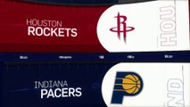 Houston Rockets 118, Indiana Pacers 95 -  NBA GAME RECAP - November 12, 2017