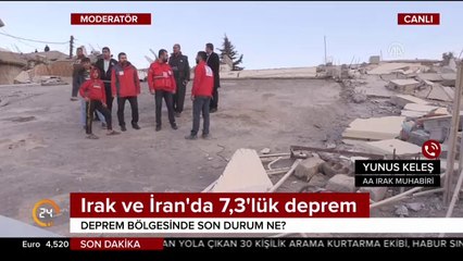 Irak ve İran'da 7,3'lük deprem
