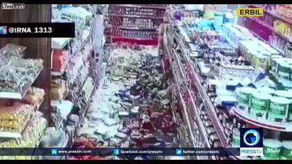 La compilation terrifiante des vidéos du tremblement de terre en Iran