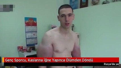 Genç Sporcu, Kaslarına İğne Yapınca Ölümden Döndü