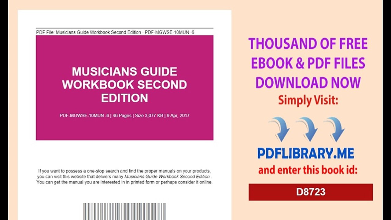Musicians Guide Workbook Second Edition