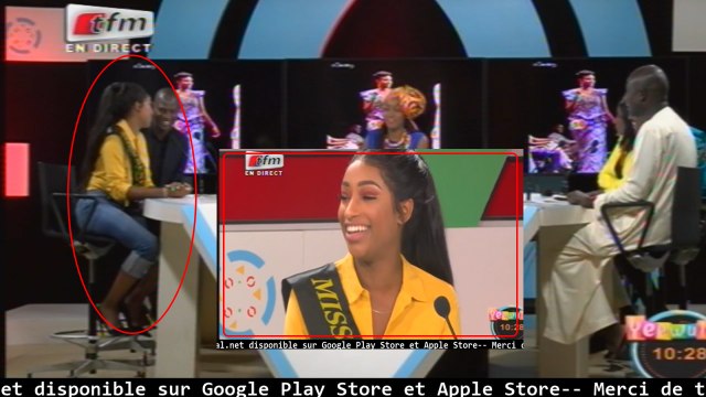 ndiaye tfm sous le charme de la miss sénégal france