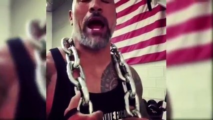 The Rock vs Kevin Hart in Gym