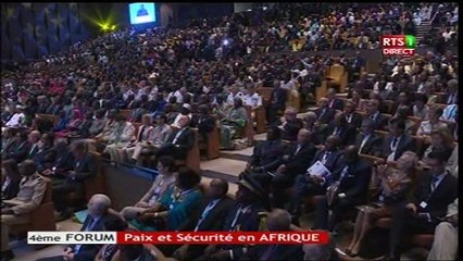 Sommet Paix et Securité Déclaration du SG de l'Union Africaine
