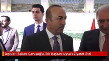 Dışişleri Bakanı Çavuşoğlu, İbb Başkanı Uysal'ı Ziyaret Etti