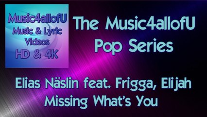 Composer Elias Näslin, Producer Elijah N feat. Vocalist Frigga - Missing What's You