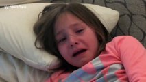 Girl, 5, gets emotional as she watches John Lewis Christmas ad