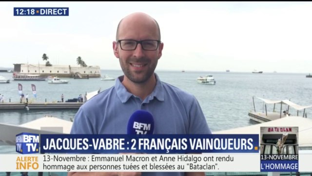 Thomas Coville et Jean-Luc Nélias sur Sodebo remportent la Transat Jacques Vabre