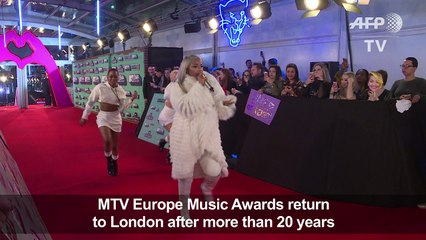 MTV Europe Music Awards return to London with glitzy show