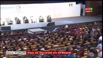 Forum Paix et Sécurité 2017:Allocution des Ministres représentant le Tchad