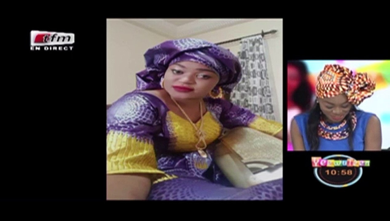 RUBRIQUE ANNIVERSAIRES avec BIJOU NDIAYE dans Yeewu Leen du 13 Novembre 2017