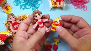 Rainbow Loom Band 3D BEACH CHAIR ADVANCED Charm Tutorials by Crafty Ladybug /How to DIY