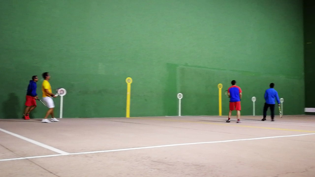 Frontenis honor Rivas vs Alcalá 1ª partida set 1