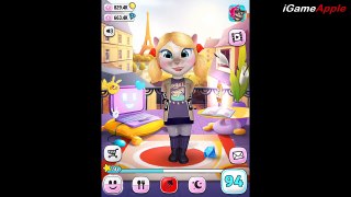 My Talking Angela (so dirty and hungry) Lazy Girl Makeover Gameplay for Kids HD