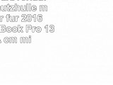 batianda Farbverlauf Farbe Schutzhülle mit Tastatur für 2016 Neue MacBook Pro 13 381 cm