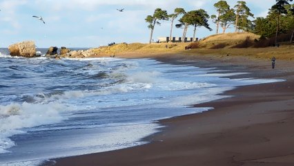 Море в ноябре. Лиепая 2017