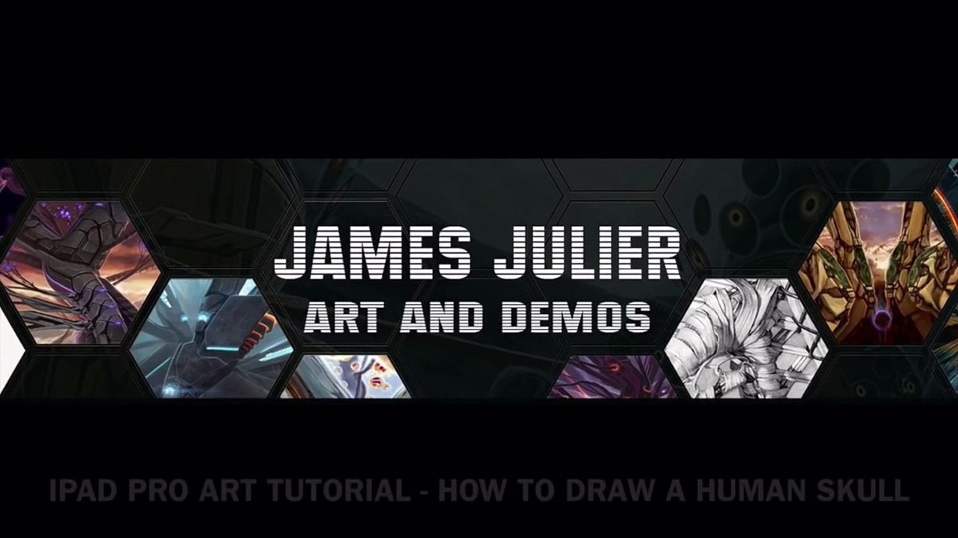 ⁣HOW TO DRAW A SKULL, on iPad Pro with Apple Pencil