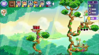 [iOS] Angry Birds Stella прохождение - Серия 5 [Эпизод 1: Уровни 47-60 + Стена свиней 4]