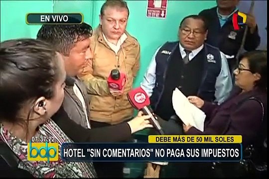 El Agustino: embargan bienes a hotel por no pagar impuestos