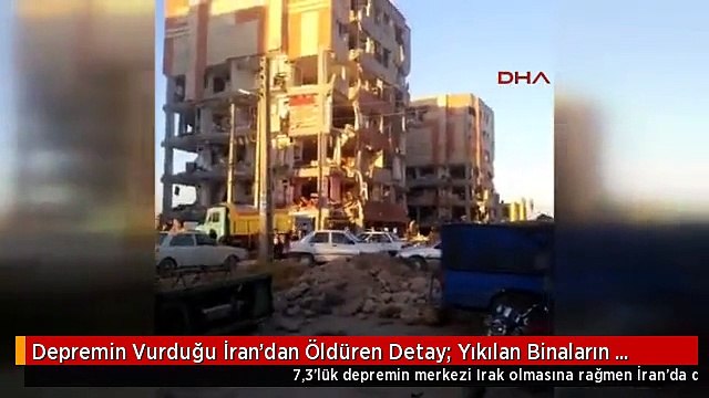 Depremin Vurduğu İran'dan Öldüren Detay: Yıkılan Binaların Çoğu Devlet Tarafından Yapılmış