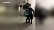 Man who suffered necrotizing fasciitis kneels down to propose to girlfriend