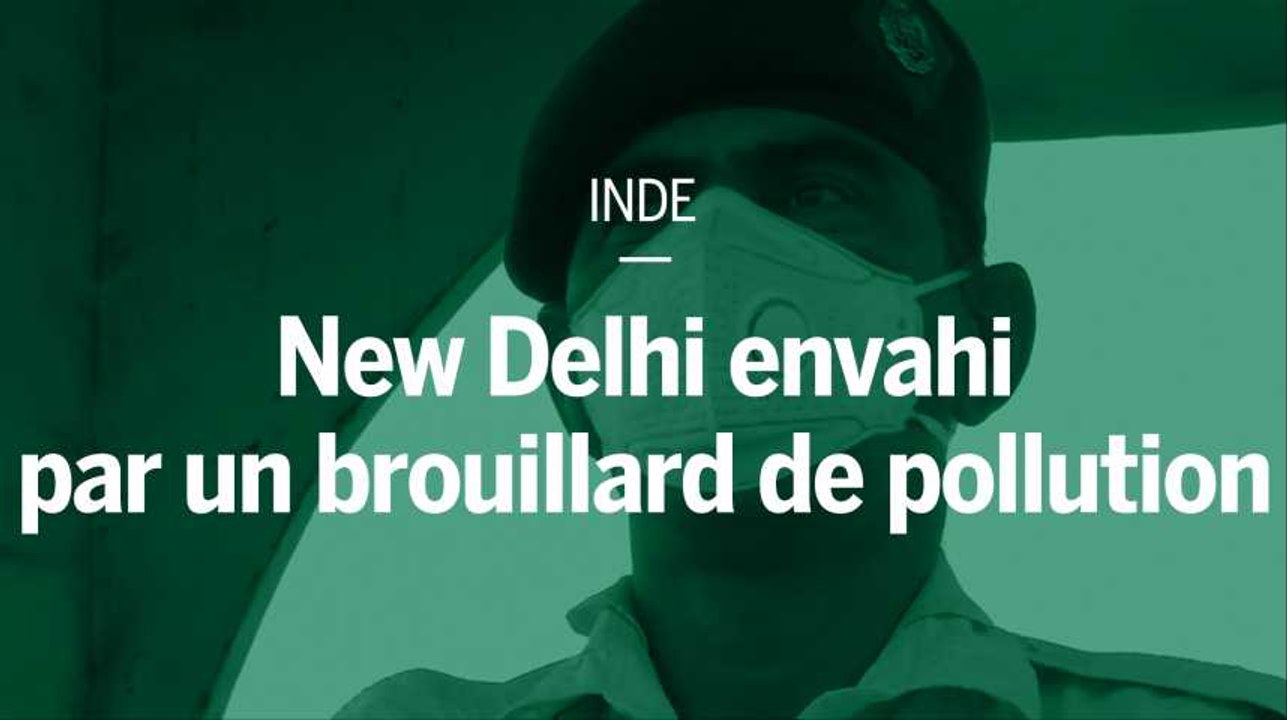 Inde : brouillard de pollution à New Delhi