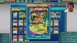 Healing Loop MEGA SCEPTILE Deck Using Space Beacon Starmie